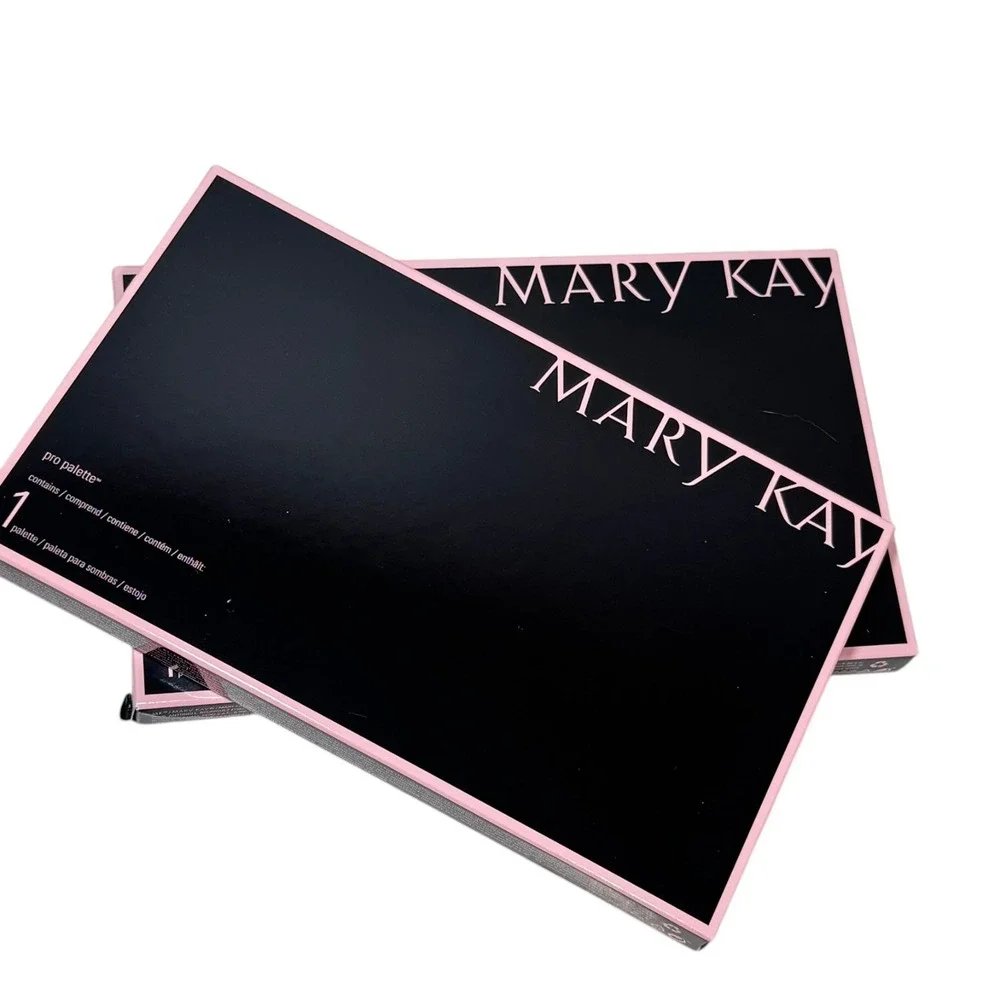 Lot of 2 Mary Kay‎ Pro Palette Magnetic Makeup Cases Empty Customizable New